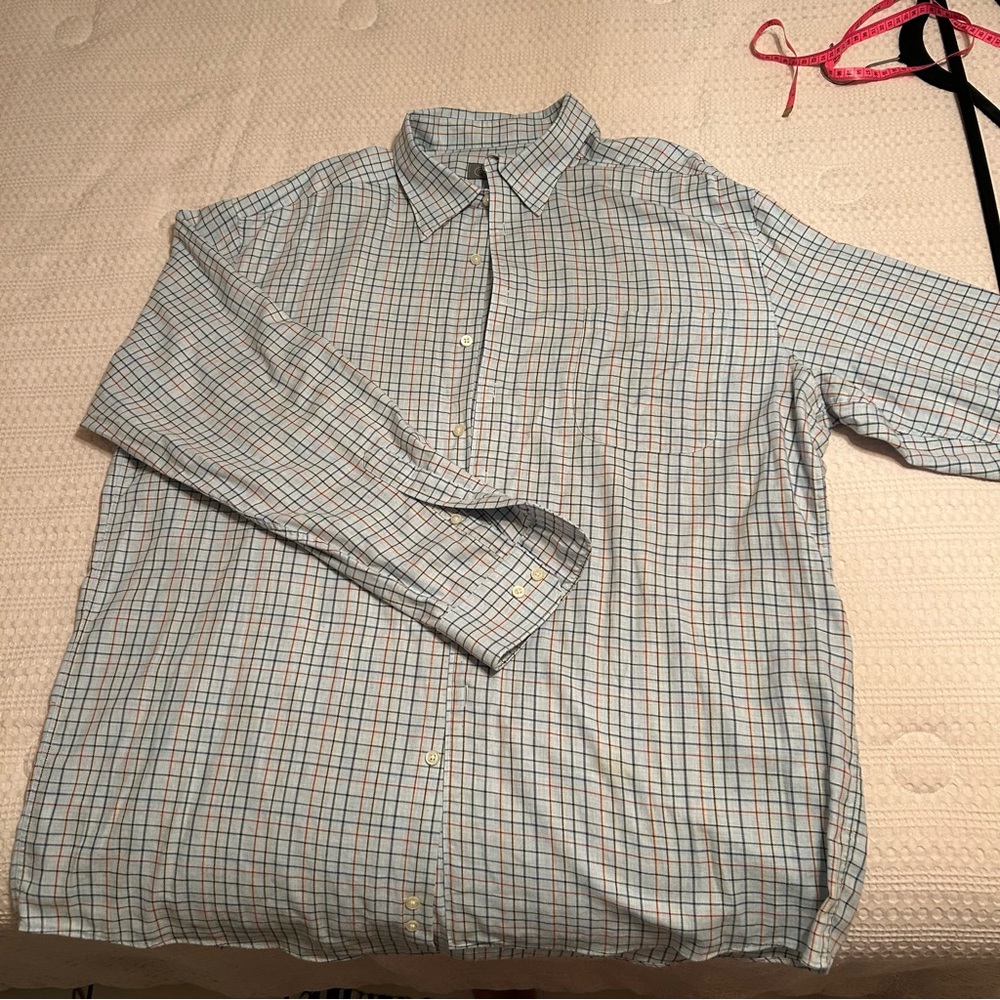 Talbots 100% CottonShirt XXL Business Casual Office Elevated‎ Casual Workwear
